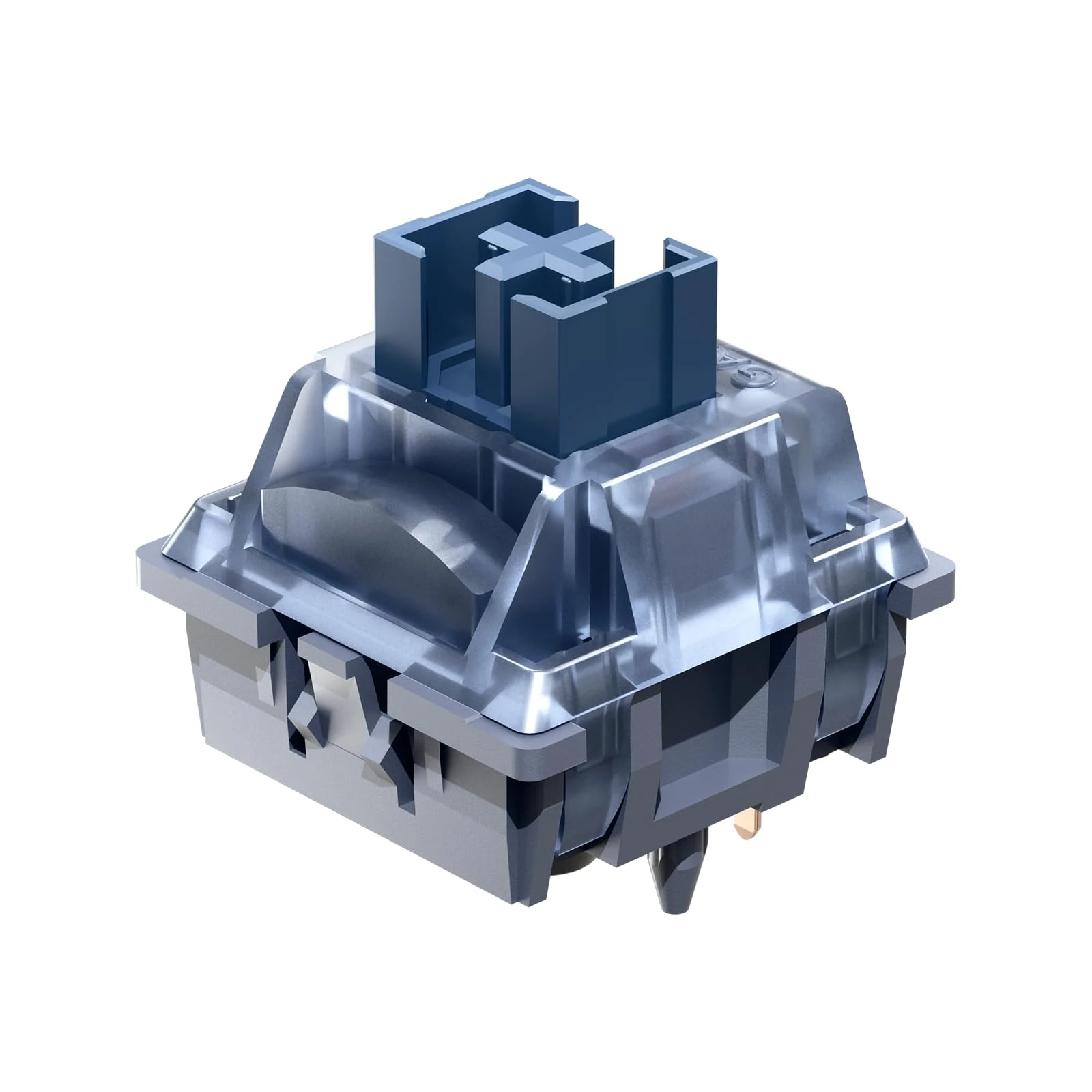 GK GAMAKAY Pegasus Silent Tactile Keyboard Switch with LED Diffuser for Backlit Mechanical Keyboard 5 Pin Pre-lubed Switches for DIY (Pegasus V2 Switch-70Pcs)