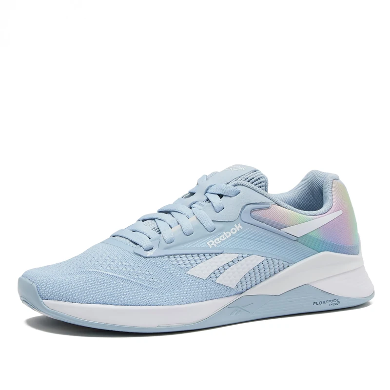 Reebok Women's Nano X4 Sneaker, Pale Blue Footwear White Pale Blue, 3 UK