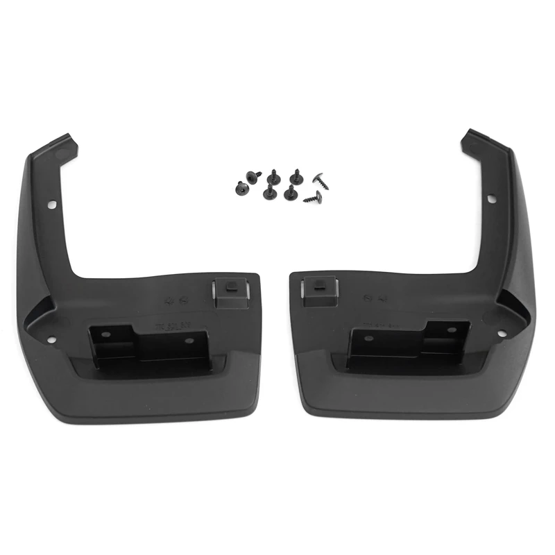 Volkswagen 7T0075111 Front Mud Flaps Black