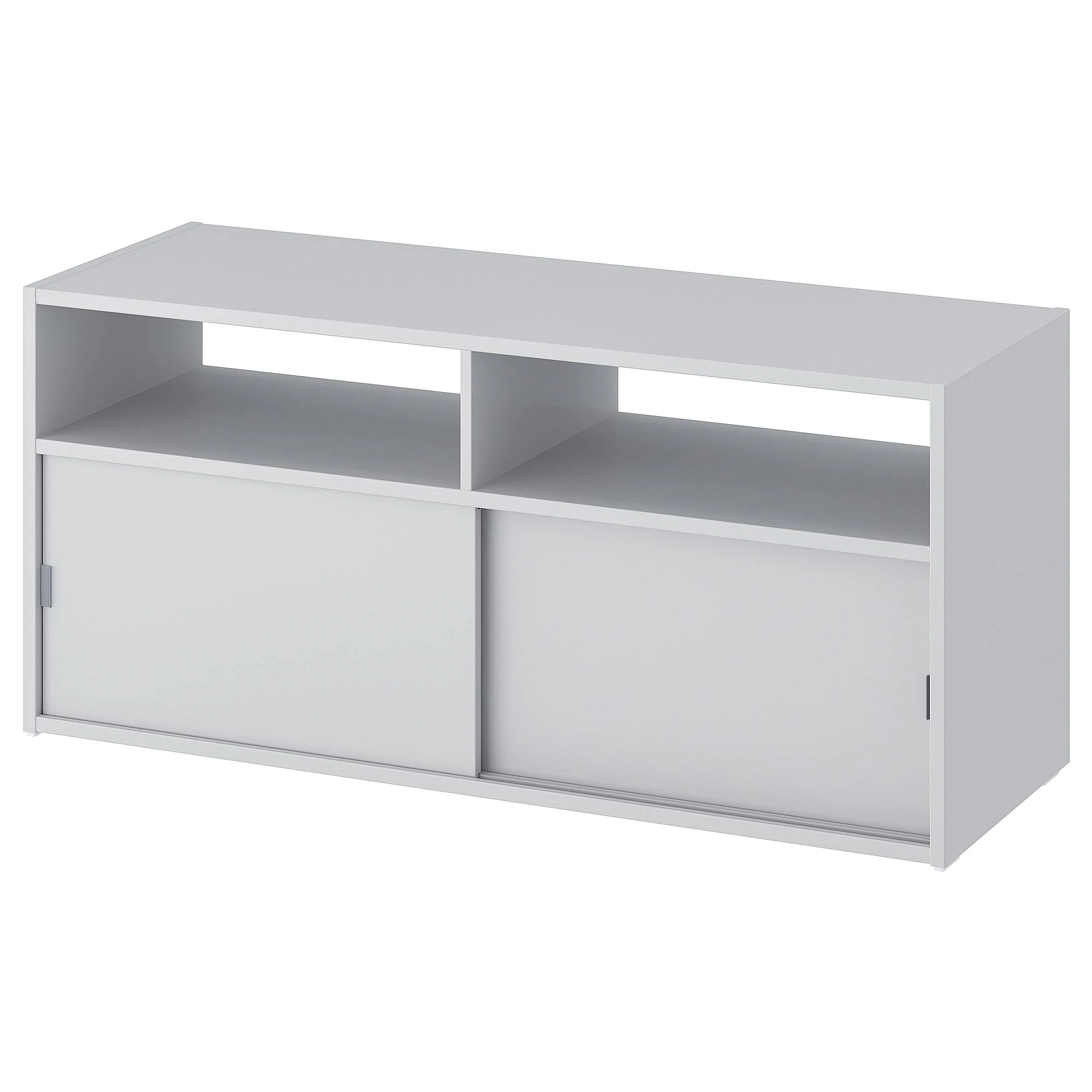 Ikea SPIKSMED TV bench, 97x32 cm, light grey