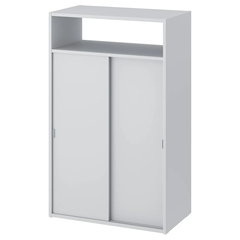 IKEA SPIKSMED Cabinet 60x96 cm Light Grey - Hallway Storage