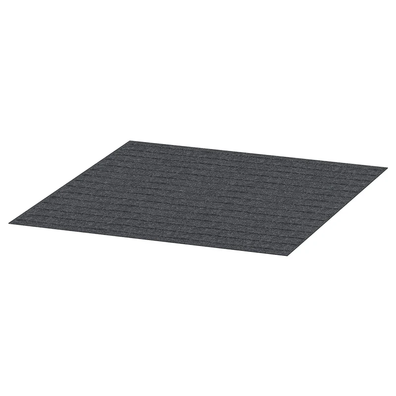 IKEA UPPDATERA drawer mat, 50x48 cm, grey
