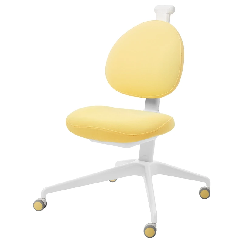 IKEA DAGNAR Children's Desk Chair, Yellow