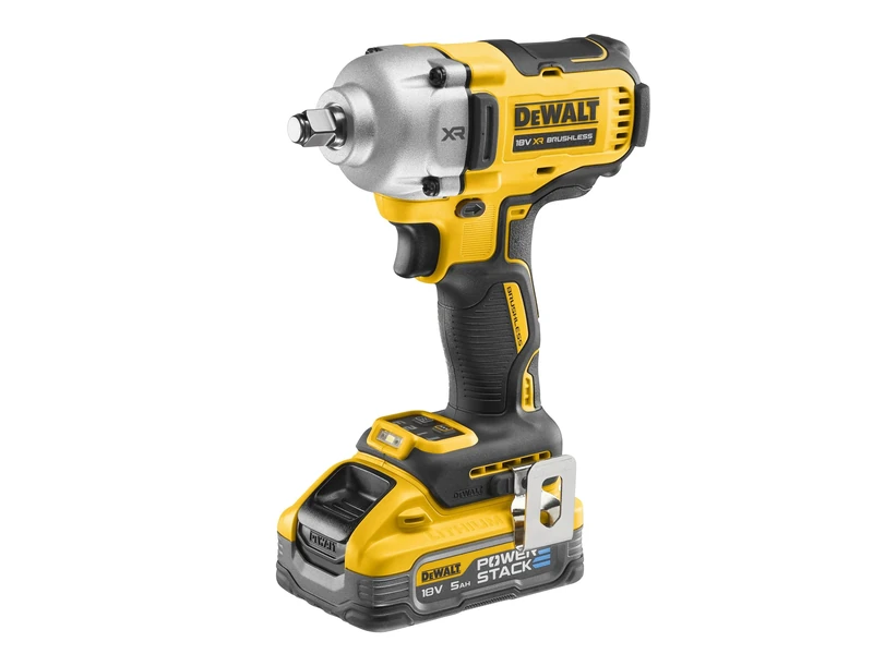 DEWALT 18V 1/2IN Impact Wrench 5AH POWERSTACK