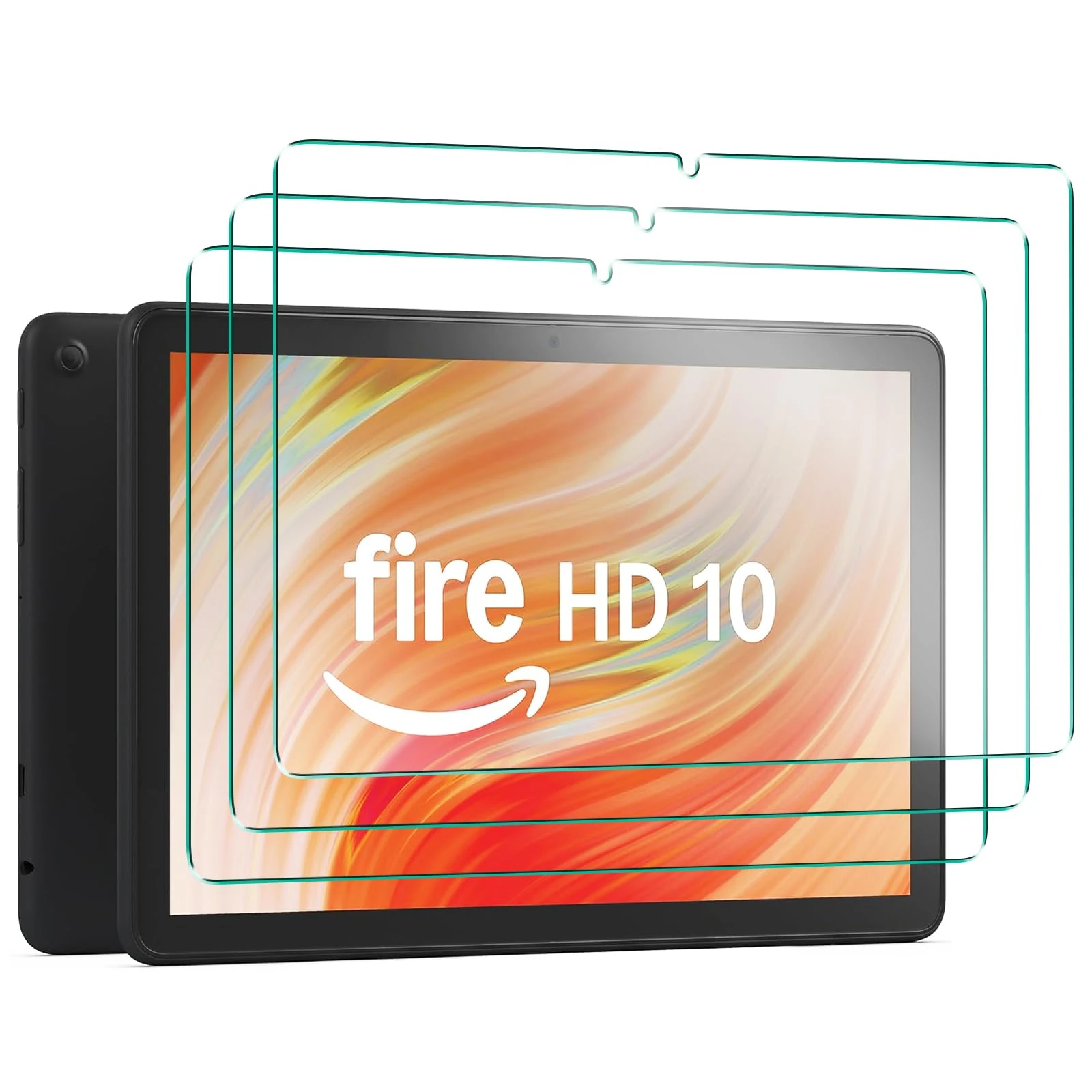 GOZOPO 3 Pack Screen Protector for Tablet 10 Kids (2023/2021 Release), 10.1 inch Tempered Glass Film