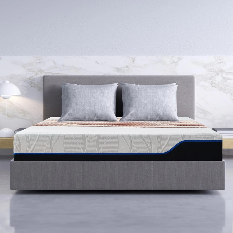 Classic Brands MFM-CG Memory Foam Mattress, White, 120x190