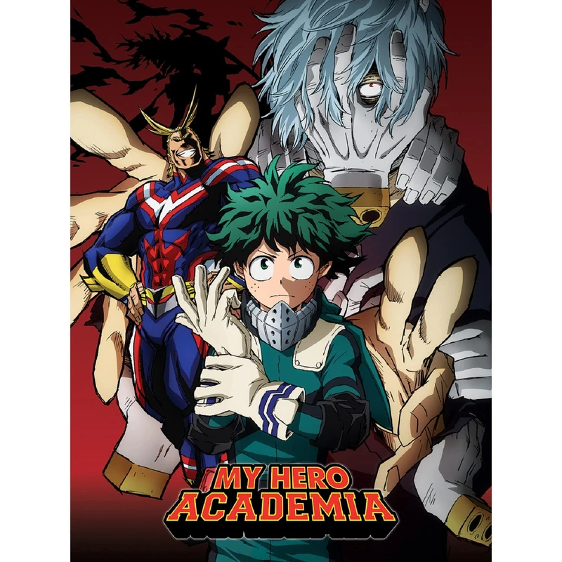Pyramid International My Hero Academia Canvas (An Enemy Threat Design) Large Canvas 60cm x 80cm - Official Merchandise