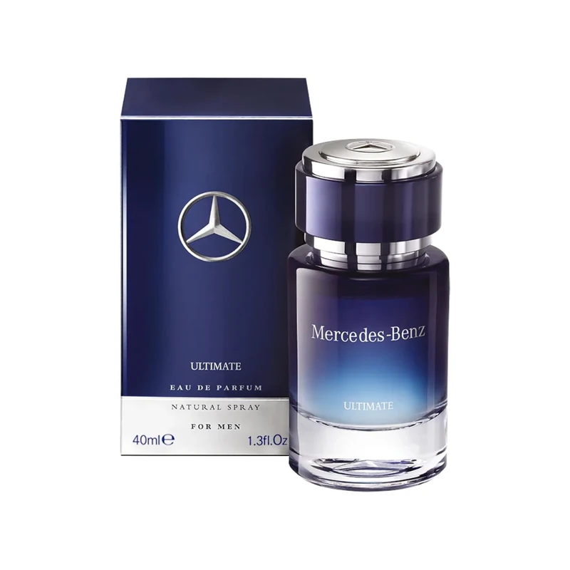 Mercedes-Benz For Men Ultimate - Eau de Parfum - Long Lasting Cologne - Amber, Patchouli - 40 ml