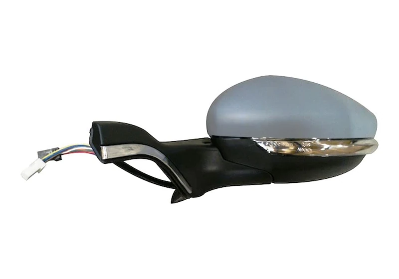 Rearview mirror made for PEUGEOT 208 from 2012 to 2019 Left side electric folding heated. Primer c/Arrows