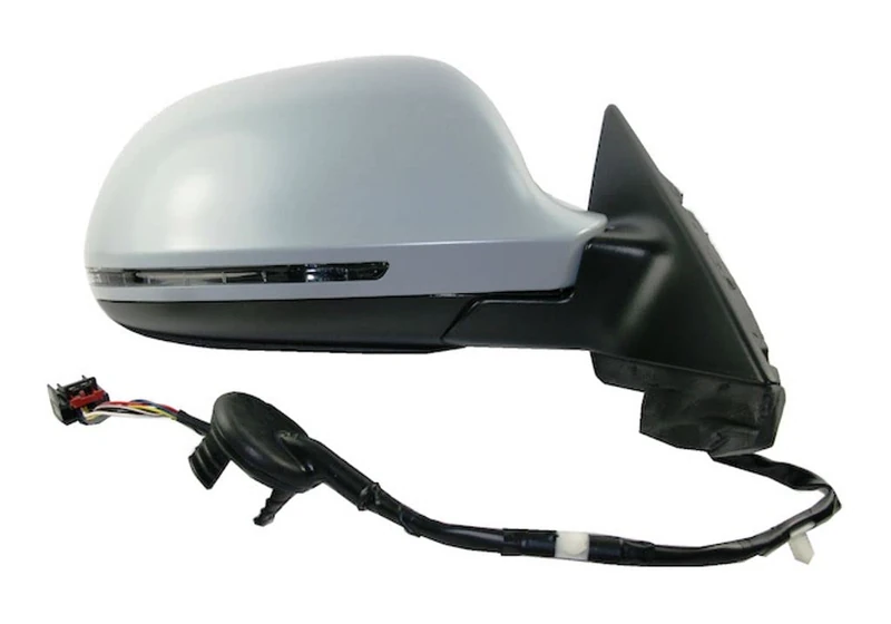Rearview mirror made for AUDI A3 from 2008 to 2010 5 Doors Right side el. risc c/Primer with Arrow 8P1858532EB01C