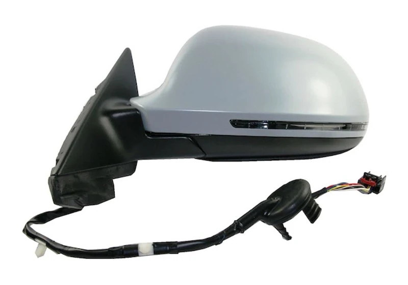 Rearview mirror made for AUDI A3 from 2008 to 2010 5 Doors Left side el. risc c/Primer c/Arrows 8P1858531EB01C