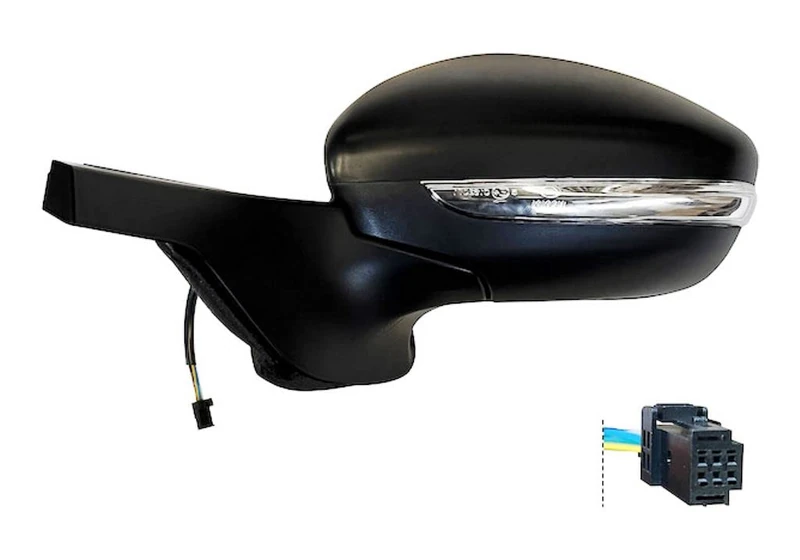 Rearview mirror made for CITROEN C3 from 2018 onwards Left side electric complete heated Sp.crom. c/Arrows