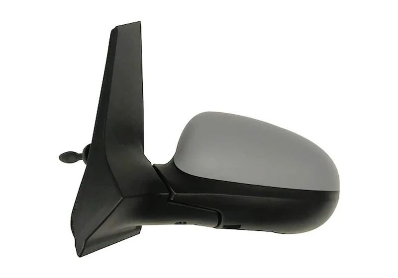 Rearview mirror made for FORD KA from 2008 to 2016 Left side mechanical cables chrome with Primer 1570764