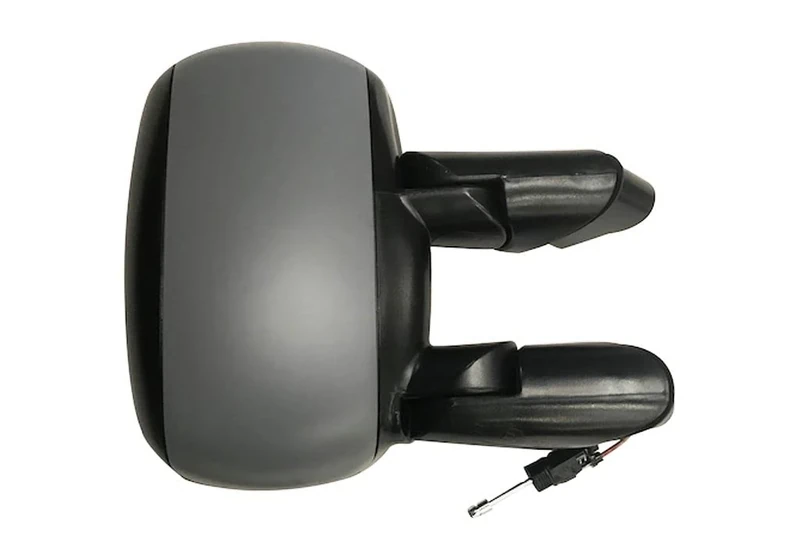 Rearview mirror made for FIAT DOBLO' from 2000 to 2010 Right side mechanical cables chrome with Primer 735394266