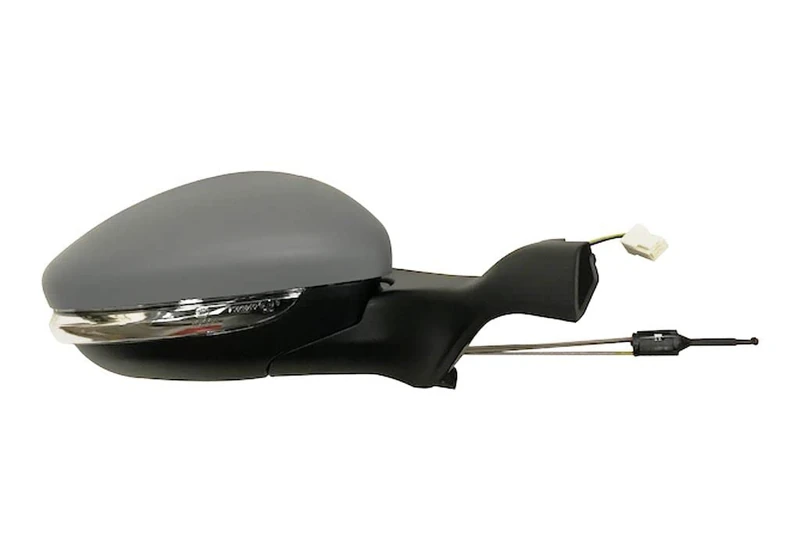 Rearview mirror made for PEUGEOT 2008 from 2013 to 2019 Right side mechanical cables c/Primer c/Arrow + Sensor
