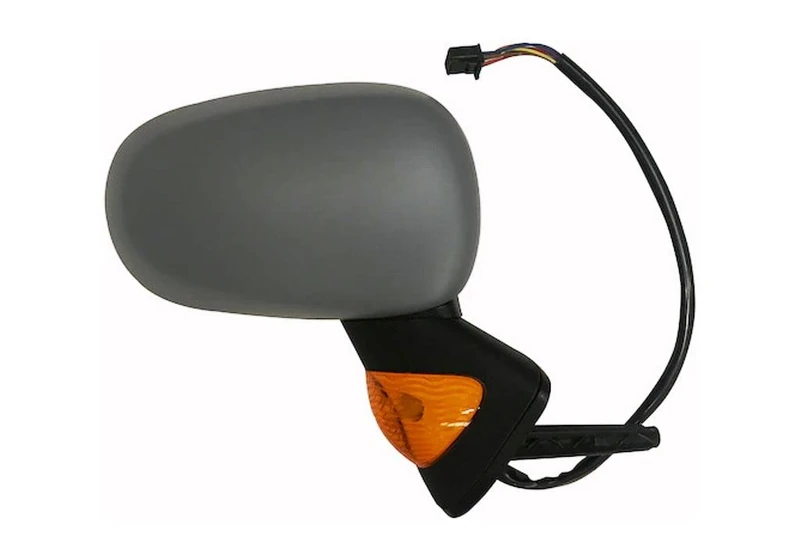 Rearview mirror made for RENAULT MODUS from 2004 to 2008 Right side elect. folding risc. c/Primer c/Arrows+Sens.