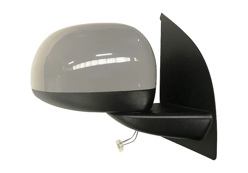 Rearview mirror made for FIAT PANDA from 2009 to 2012 Right side electric complete chrome with Primer