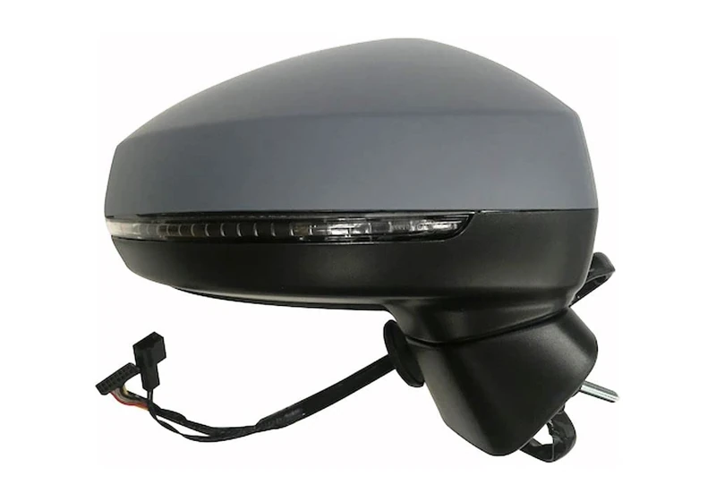 Rearview mirror made for AUDI A3 from 2012 onwards Right side ripieg ris c/Primer c/Arrow + Memory 8V1857410G9B9