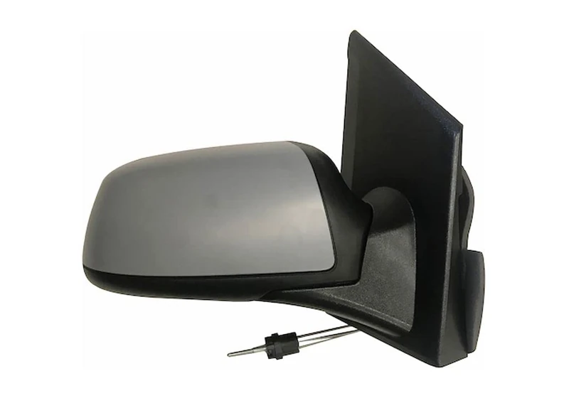 Rearview mirror made for FORD FIESTA from 2005 to 2008 Right side mechanical cables chrome with Primer 2S6117682AX