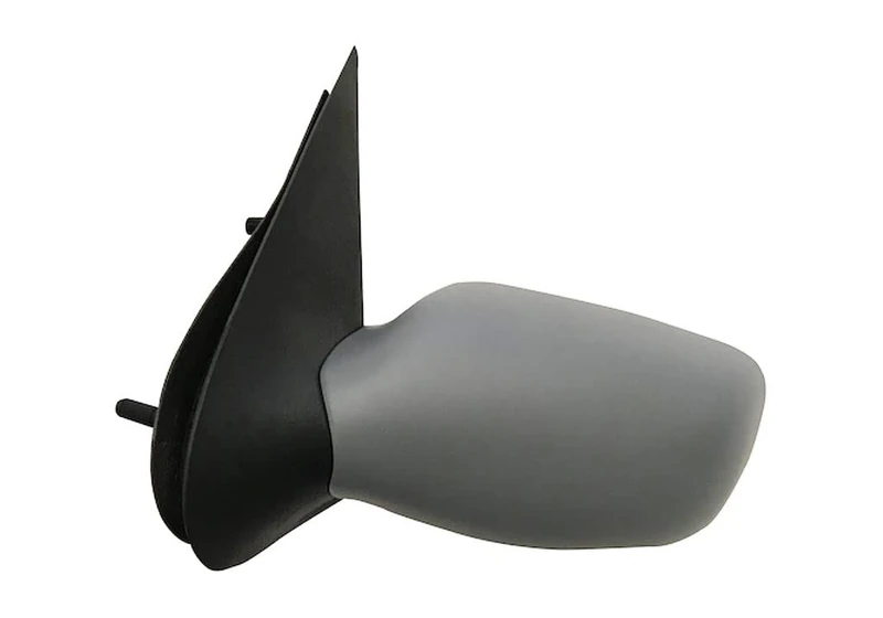 Rearview mirror made for FORD FIESTA from 1999 to 2002 Left side mechanical cables silver with Primer 1101836