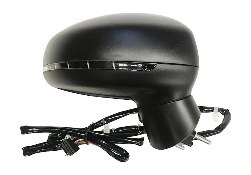 Rearview mirror made for AUDI A1 from 2010 to 2018 Left side electric heated. Sp. chrome c/Arrows 8X0949101