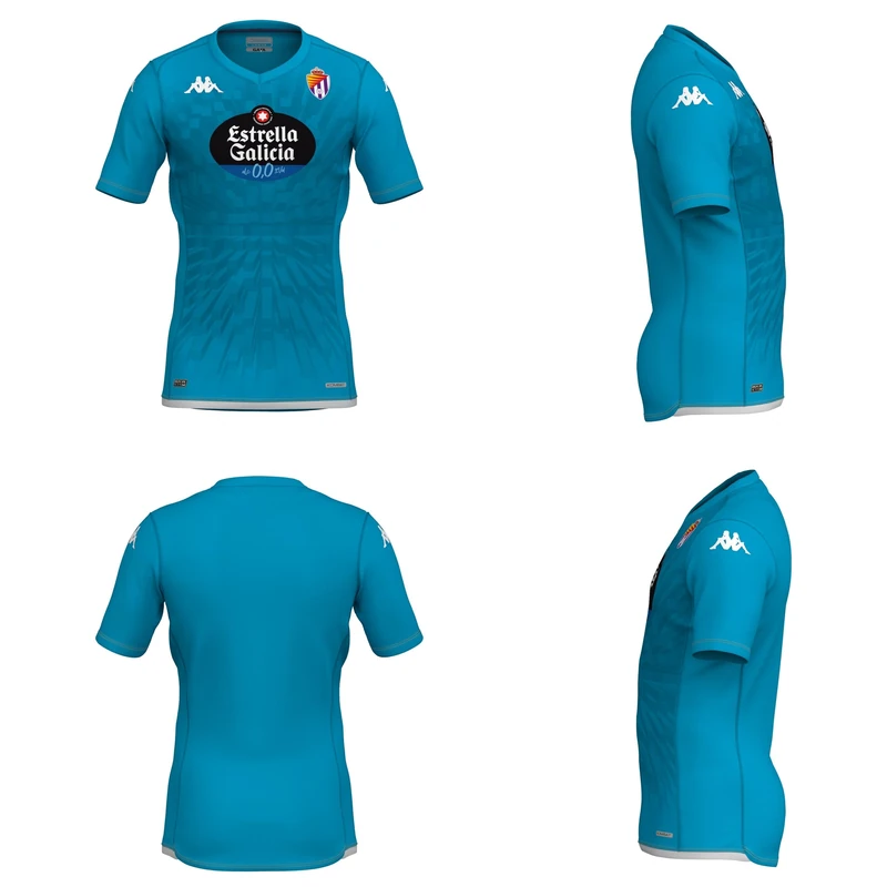 Kappa Kombat GK Real Valladolid 23/24, Goalkeeper Shirt, Blue, 2XL, Men - Image 1
