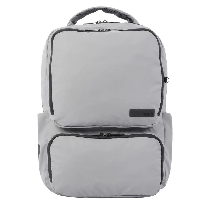 TOTTO | Curvigrafo Backpack | Sports String Backpack, grey, One Size, Casual