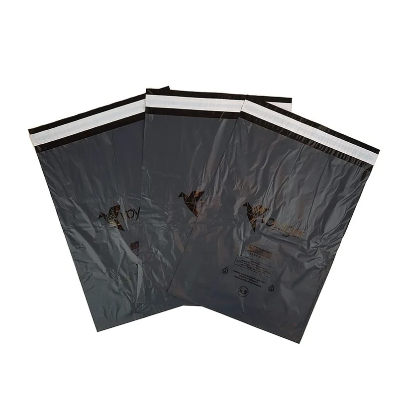 All Pack Voyager Mailing Bags Grey 30% regran 400mm x 525mm + 40mm Lip c/w Peel and Seal perm Strip, Pack of 500