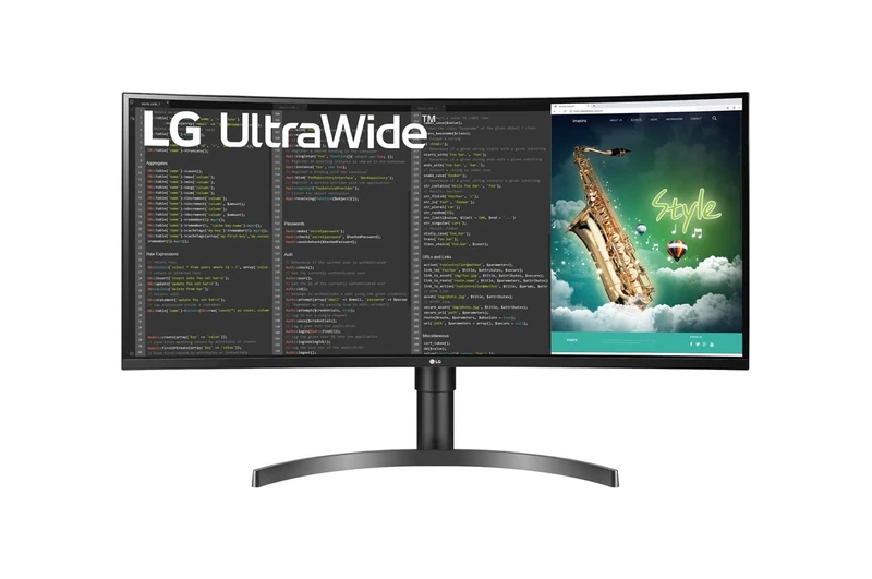 LG 35'' UltraWide™ QHD HDR VA Curved Monitor