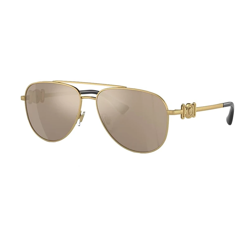 Versace Unisex Sunglasses, Model 0VK2002 52 10025A, Multicoloured, One Size