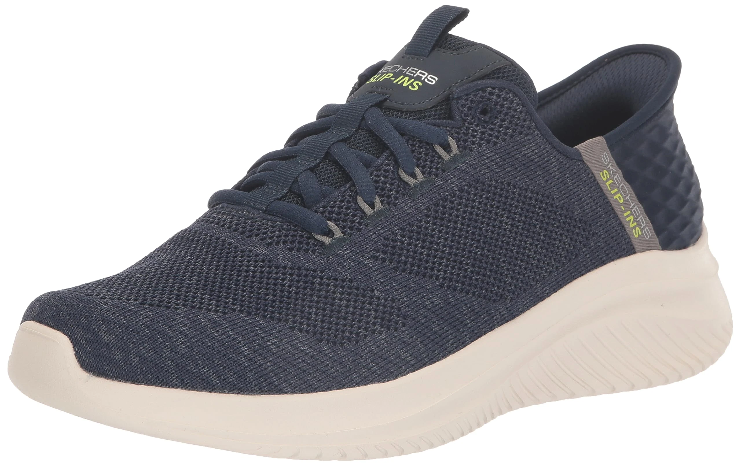 Skechers Men's Ultra Flex 3.0 New Arc Slip-in Sneaker, Navy, 5.5 UK