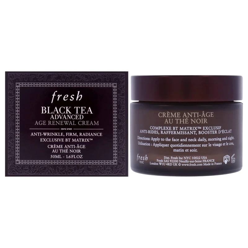 Fresh Black Tea Advanced Age Renewal Cream For Women 1.7 oz Cream