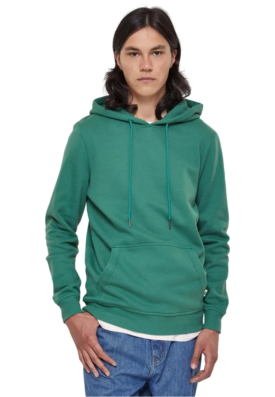 Urban Classics Men's Organic Basic Hoody Hooded Sweatshirt, Leaf,