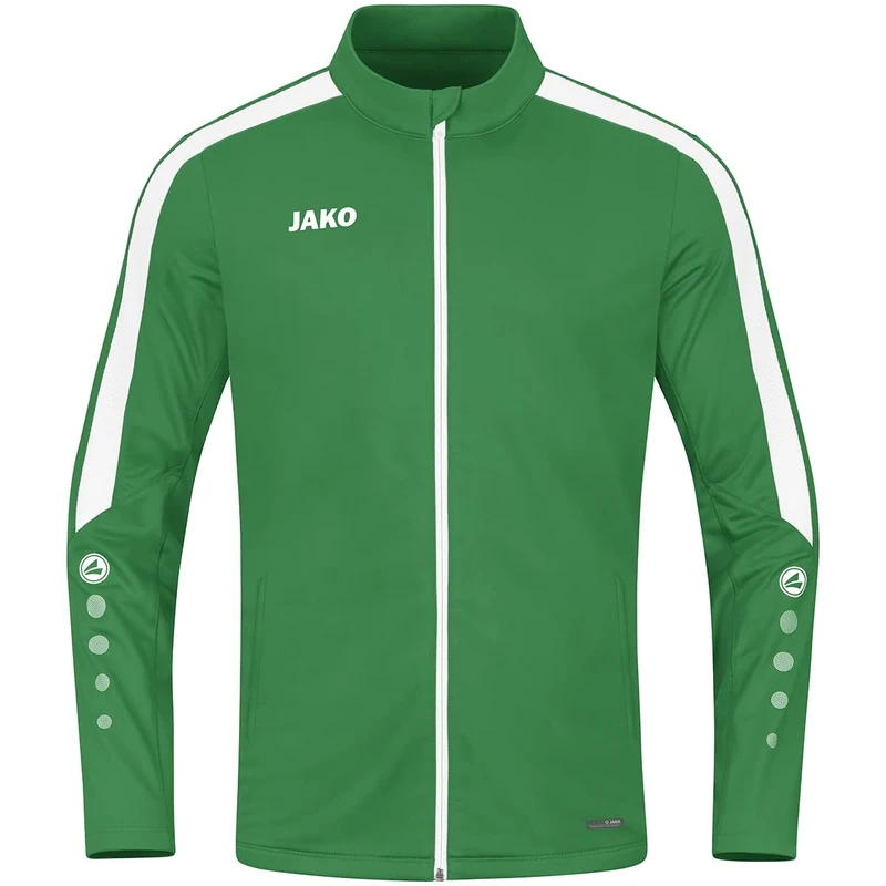 JAKO Women's Polyester Jacket Power Training, Sports Green, 36 (EU)