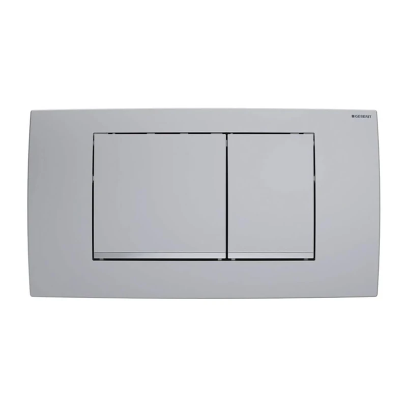 Geberit Twinline30 Actuator Plate for Double Flush 115.899 Colour: Matt Chrome/Easy to Clean