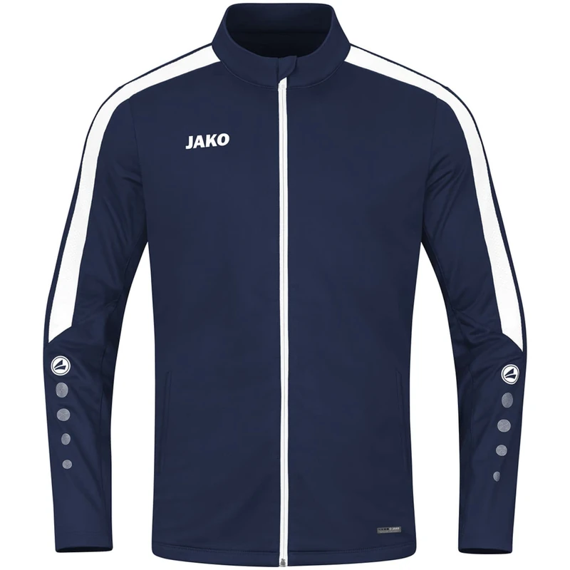 JAKO Women's Polyester Jacket Power Training, Navy, 36 (EU) - Image 1