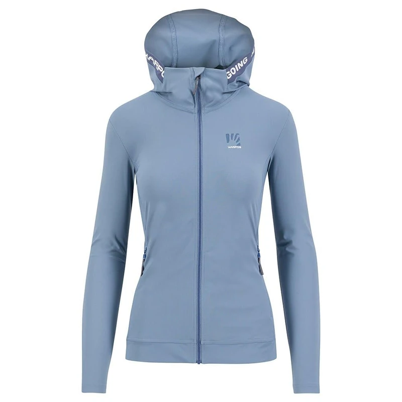 KARPOS 2532005-075 EASYFR. W F-Z HOODIE Jacket Women's SPRING LAKE/VINTAGE INDIGO Size S - Image 1