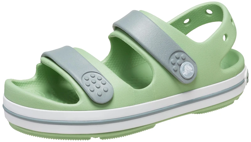 Crocs Unisex Kids Crocband Cruiser Sandal K, Fair Green Dusty Green, 13 UK Child - Image 1