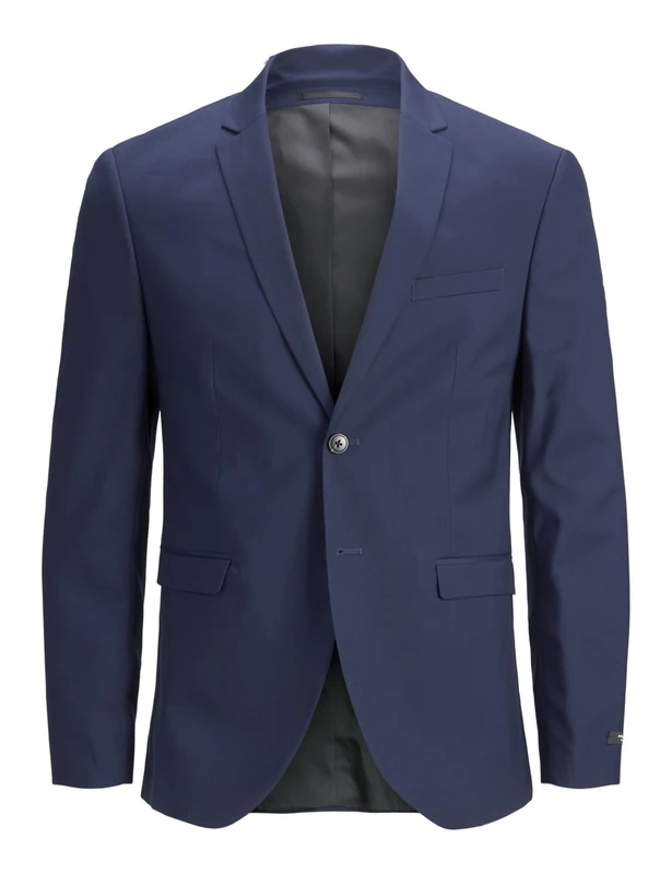 JACK & JONES Men's Jprsolar Blazer Noos Jnr, Medieval Blue, 158