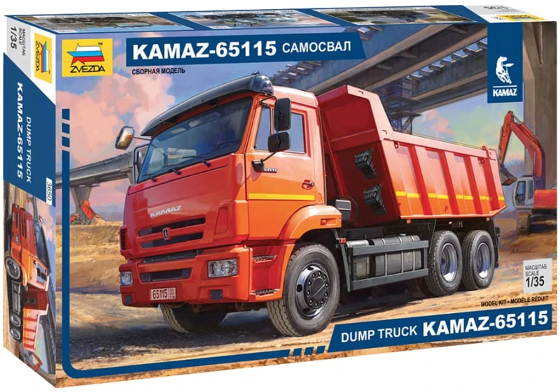 Zvezda 1/35 Kamaz 65115