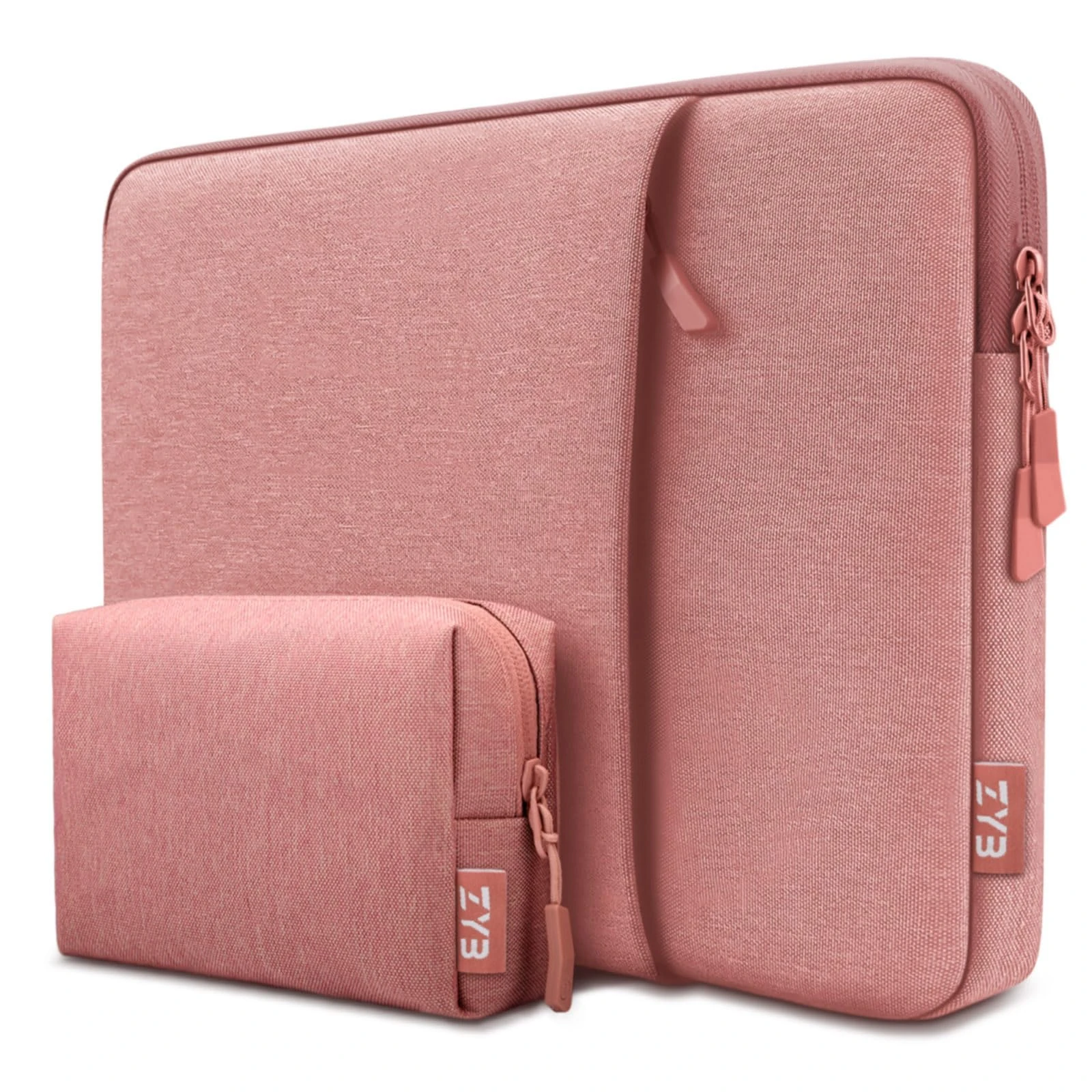 ZYB Laptop Sleeve 13,3 Inch,Waterproof Sleeve Case for MacBook Air 13 13.6 Inch M4 M3 M2 M1 2025 2024 2023 2022-2017,2012-2025 MacBook Pro 14/13 Inch Case M4 M3 M2 M1,13,3 Inch Notebook Sleeve-Pink