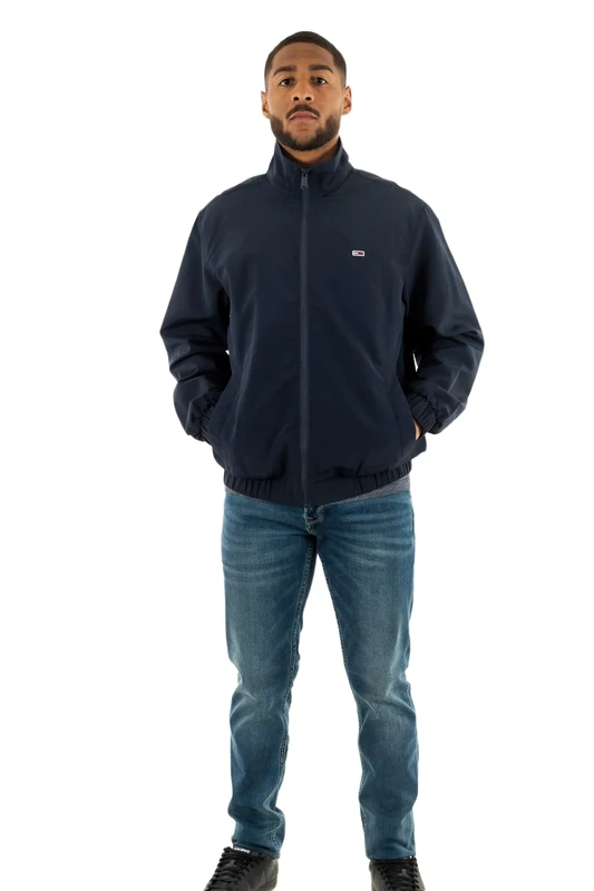 Tommy Jeans Men Tjm Essential Jacket Ext Woven Jackets, XXL, Blue