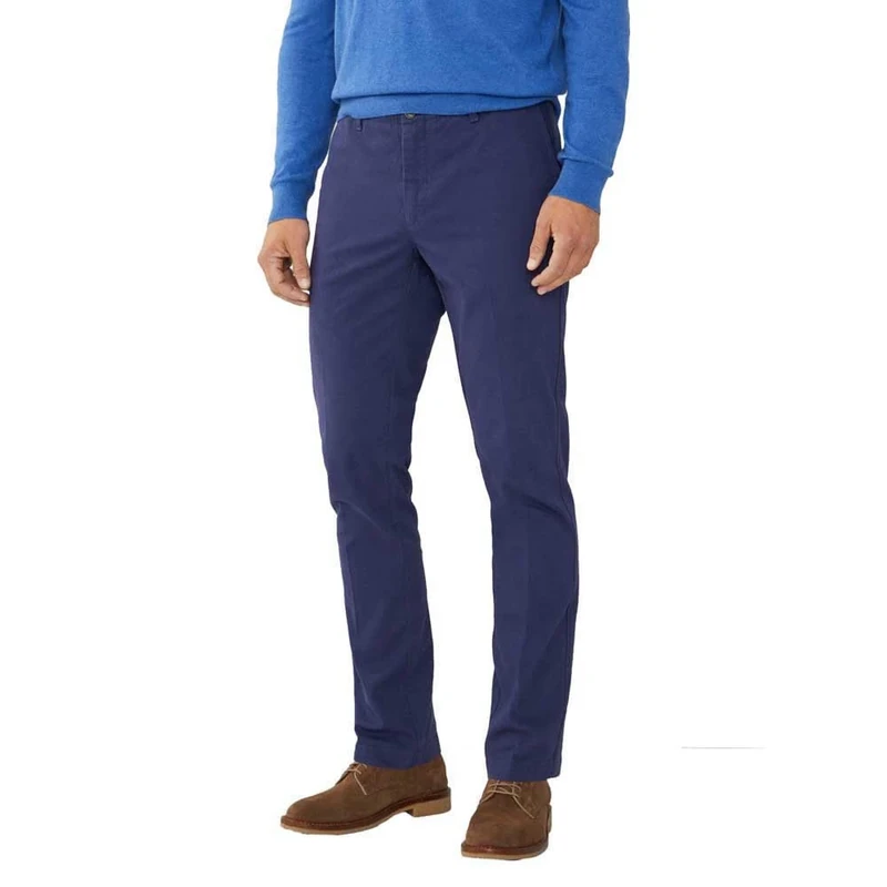 Hackett London Men's Calvary Twill Chino Trouser, Blue (Shadow Blue), 40W/30L