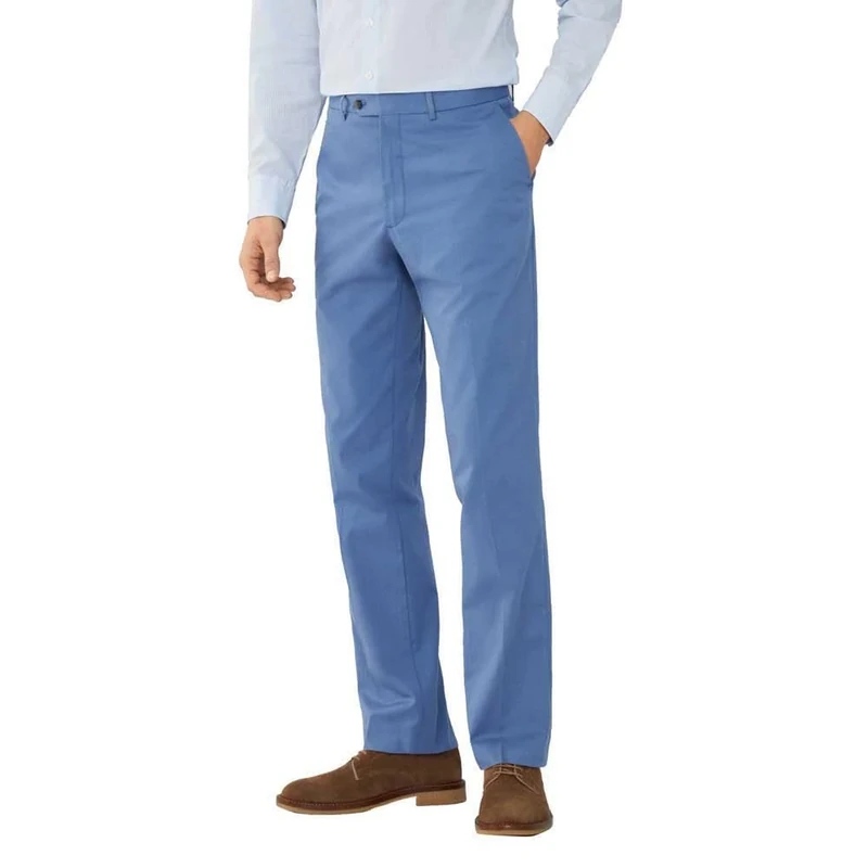 Hackett London Men's Blazer Chino Trouser, Blue (Avio), 30W/28L