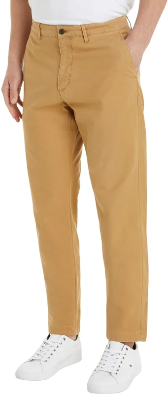 Tommy Hilfiger Men's Chino Chelsea Gabardine GMD Mw0mw33913 Woven Pants, Khaki (Classic Khaki), 32W / 32L