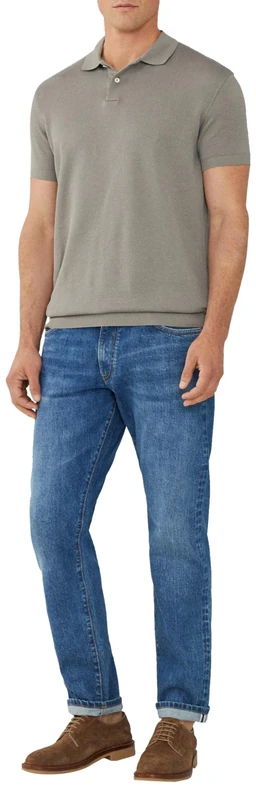 Hackett London Men's Light Selvage Jeans, Blue (Lt Denim), 30W/28L