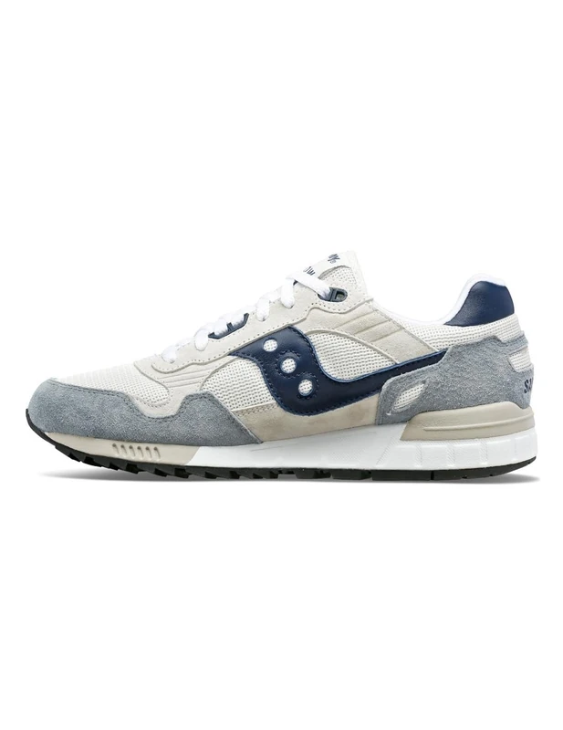 Saucony Shadow 5000 S70665-12 Grey White White/40, Light Gray Navy, 9 UK