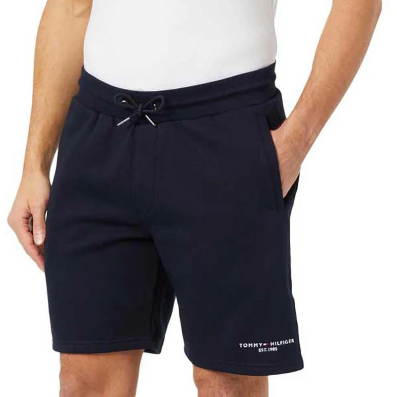 Tommy Hilfiger Men Small Tommy Logo SweatShorts SweatShorts, Blue, XS