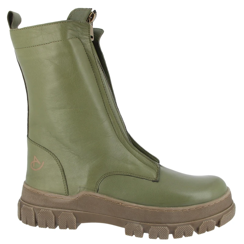 Andrea Conti Women's Boot Fashion Boots, olive, 8.5 UK