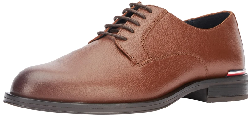 Core RWB Hilfiger T LTH Shoe, Brown, 8